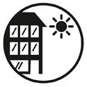 Logo Flachglasfolien für Gebäude