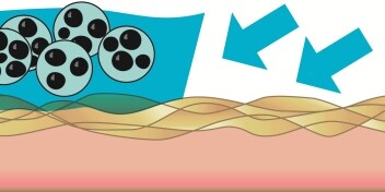 3) Schmutz mit Wasser abspülen
