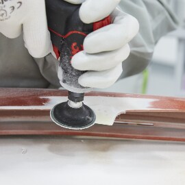 Formen der Aufhängung mit einer Fiberscheibe