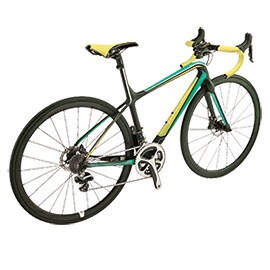 Bauteile aus technischem Kunststoff an einem Fahrrad, verbunden mit Kunststoffklebstoff