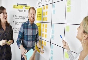 Post-it® Brand Notes und die Kanban-Methode