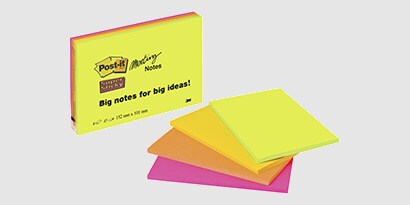 Post-it® Super Sticky Notes Großformate
