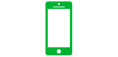 Abbildung eines Smartphones mit Blendschutzfilter
