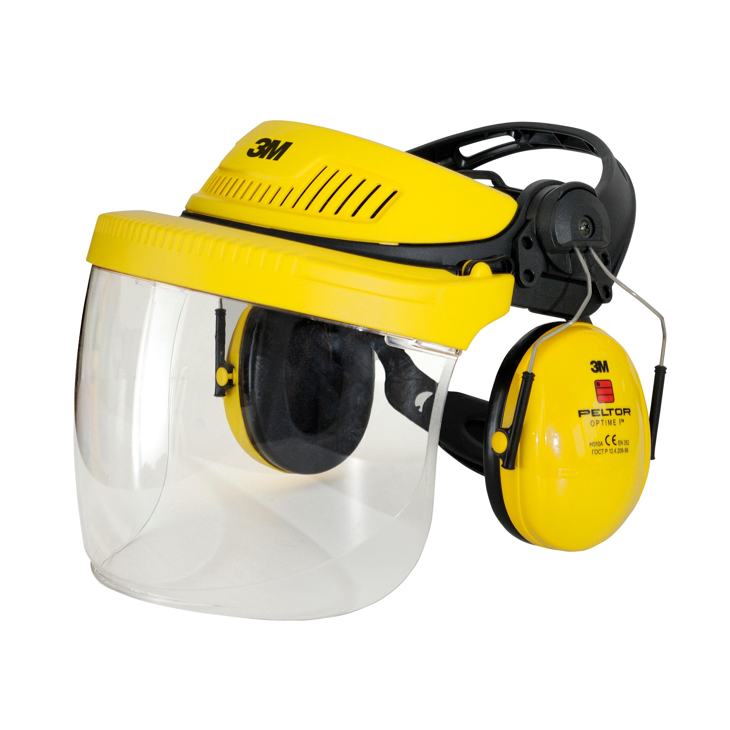 3M™ Kopfhalterungskombination, Industrie, Gelb, G500V5F11H51-GU
