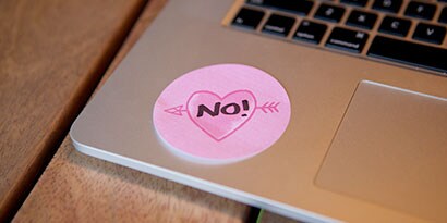Kein Valentinstag? Setze ein Zeichen.