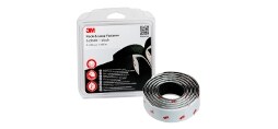 3M™ Scotchmate™ wiederverschließbareDruckverschlüsse SJ-3520BP, Haken und Schlaufen,Schwarz,