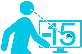 Infografik, die zeigt, wie schnell visuelles Hacken vonstatten geht

